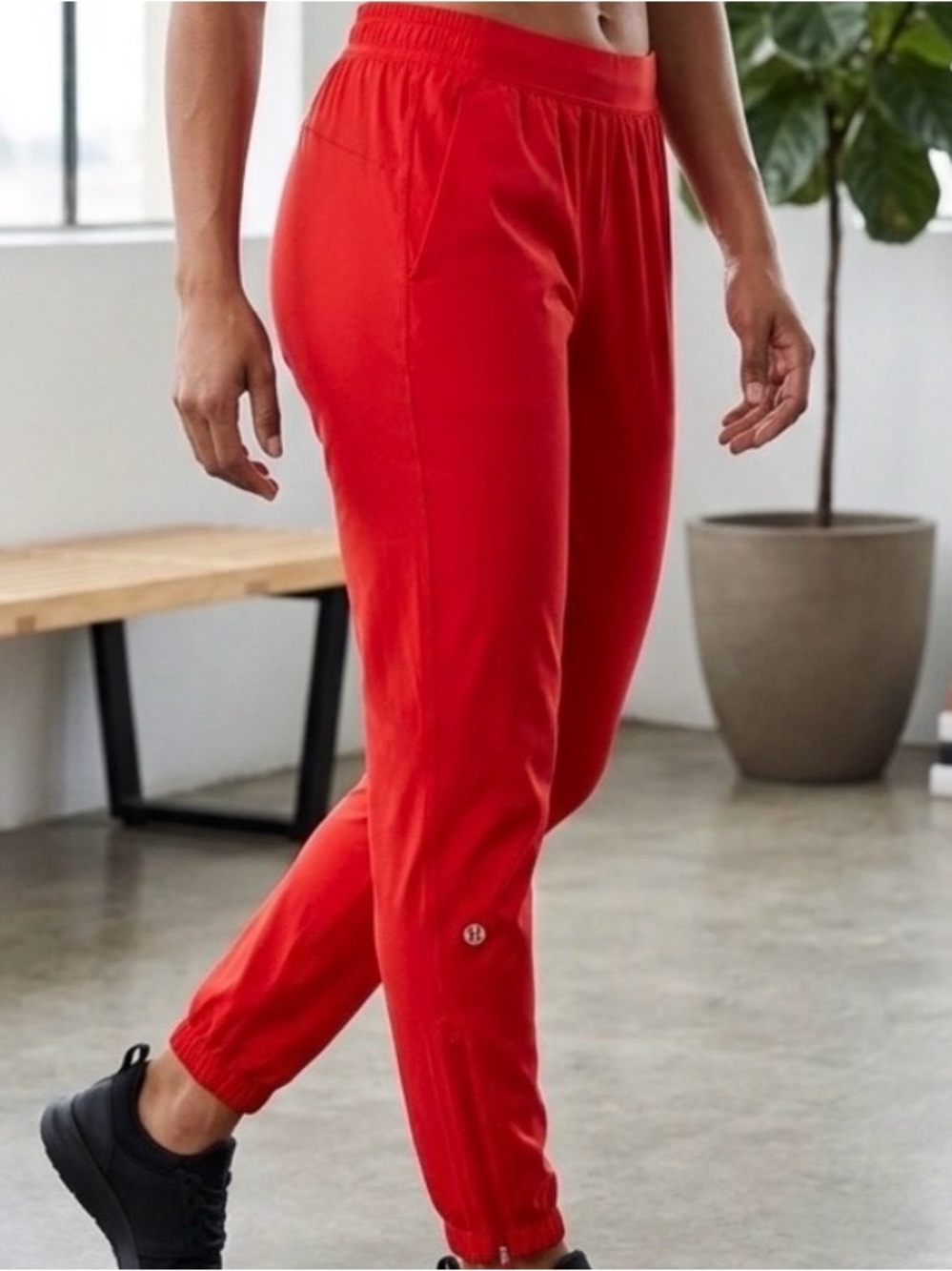 NWT Lululemon Adapted State High-Rise Red Jogger *Full Length
 Regular Size: 12